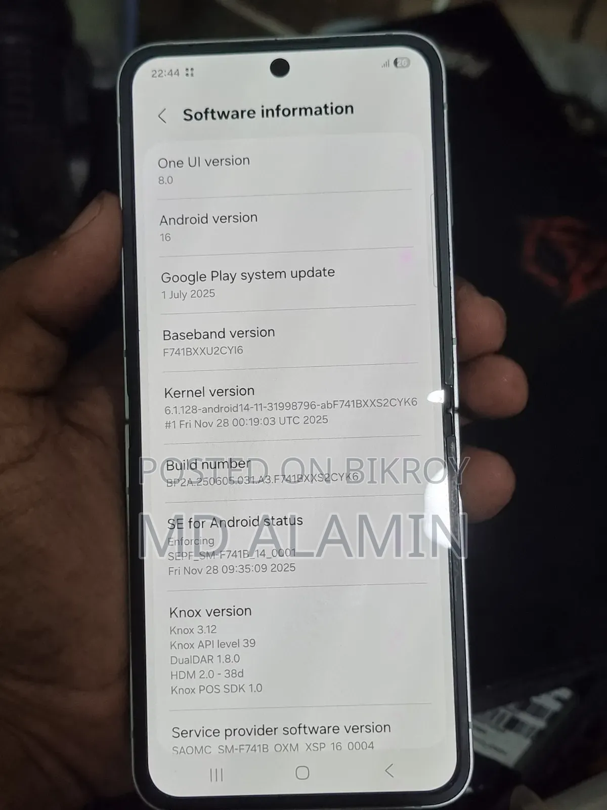 Samsung Galaxy Z Flip6 512 GB Green