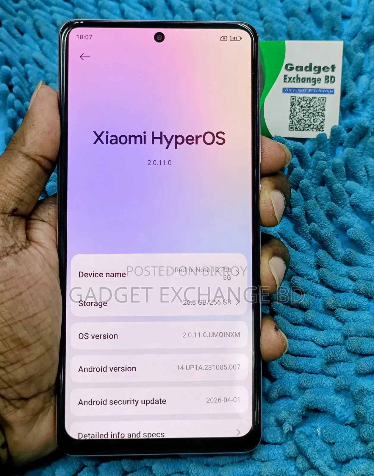 Xiaomi Redmi Note 12 5G 256 GB