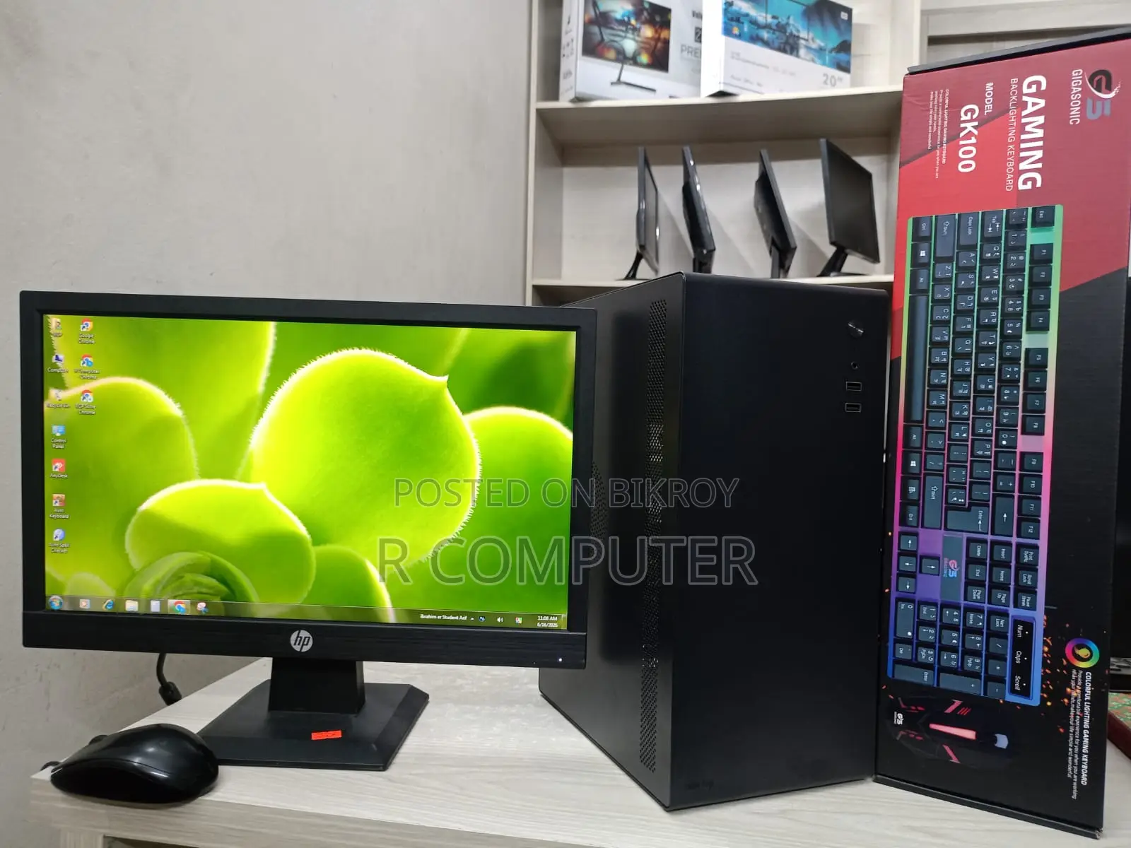 New Desktop Computer 8GB Intel Core I7 SSD 256GB
