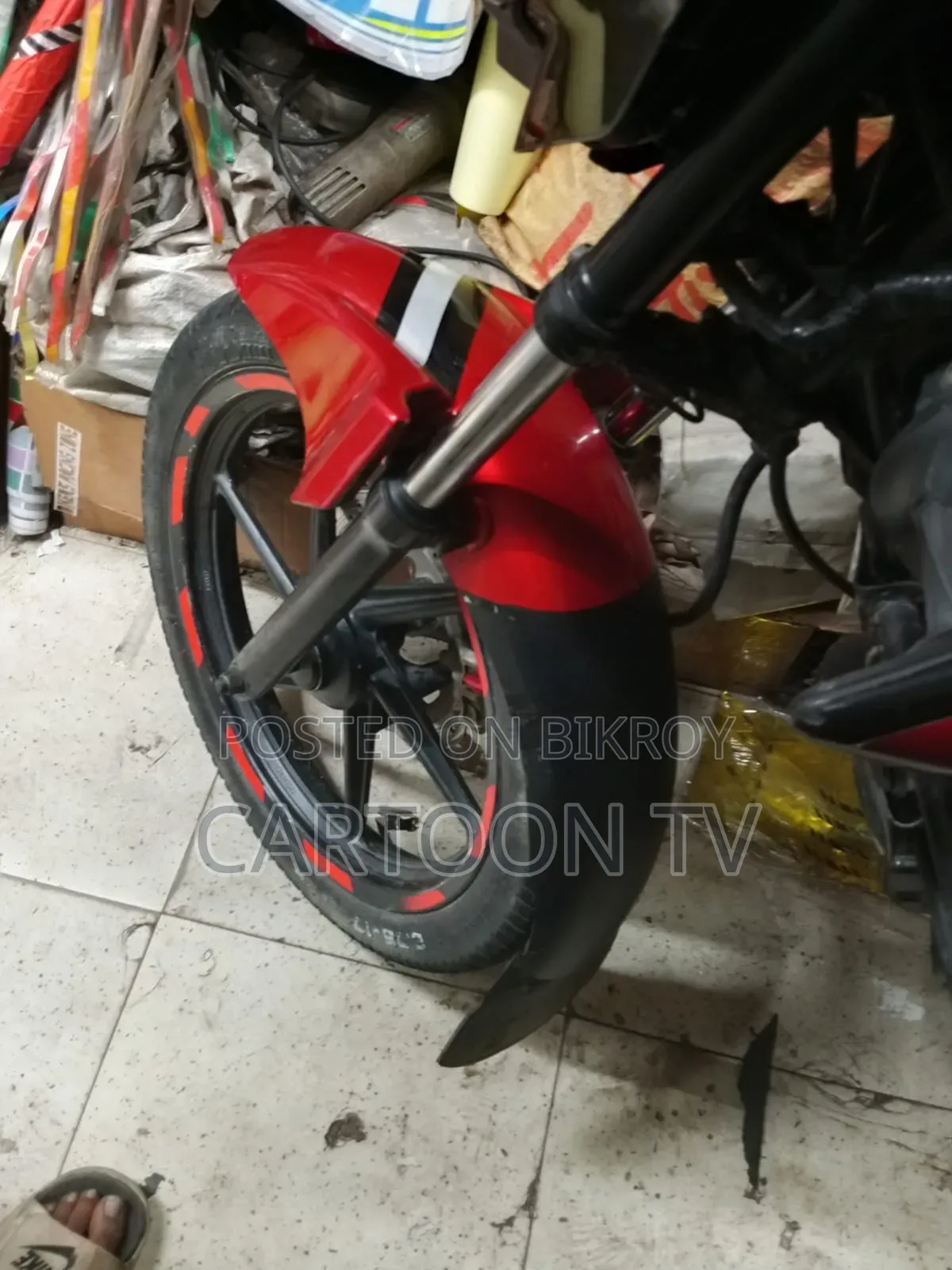 TVS Stryker 125 2018 Red