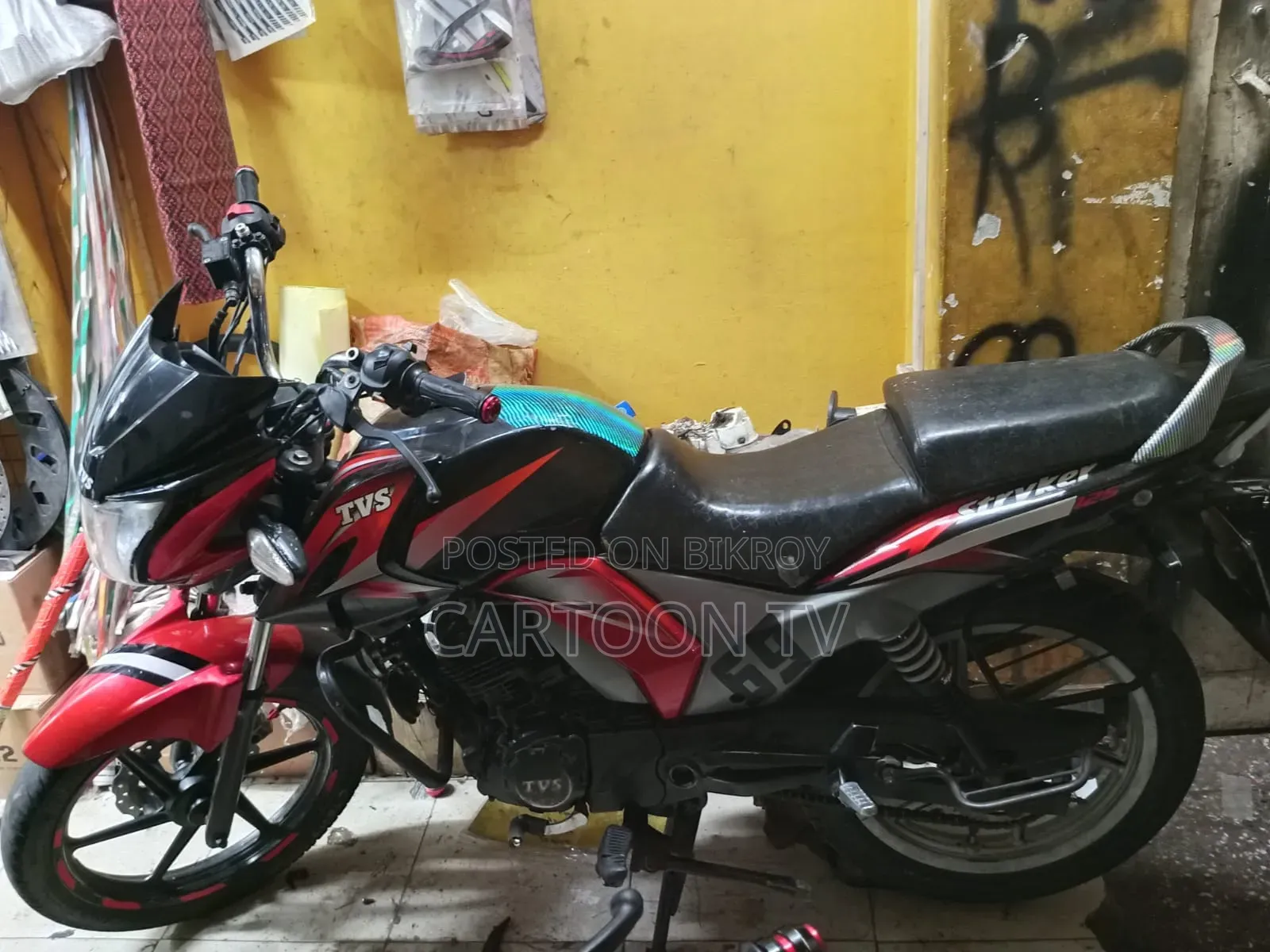TVS Stryker 125 2018 Red