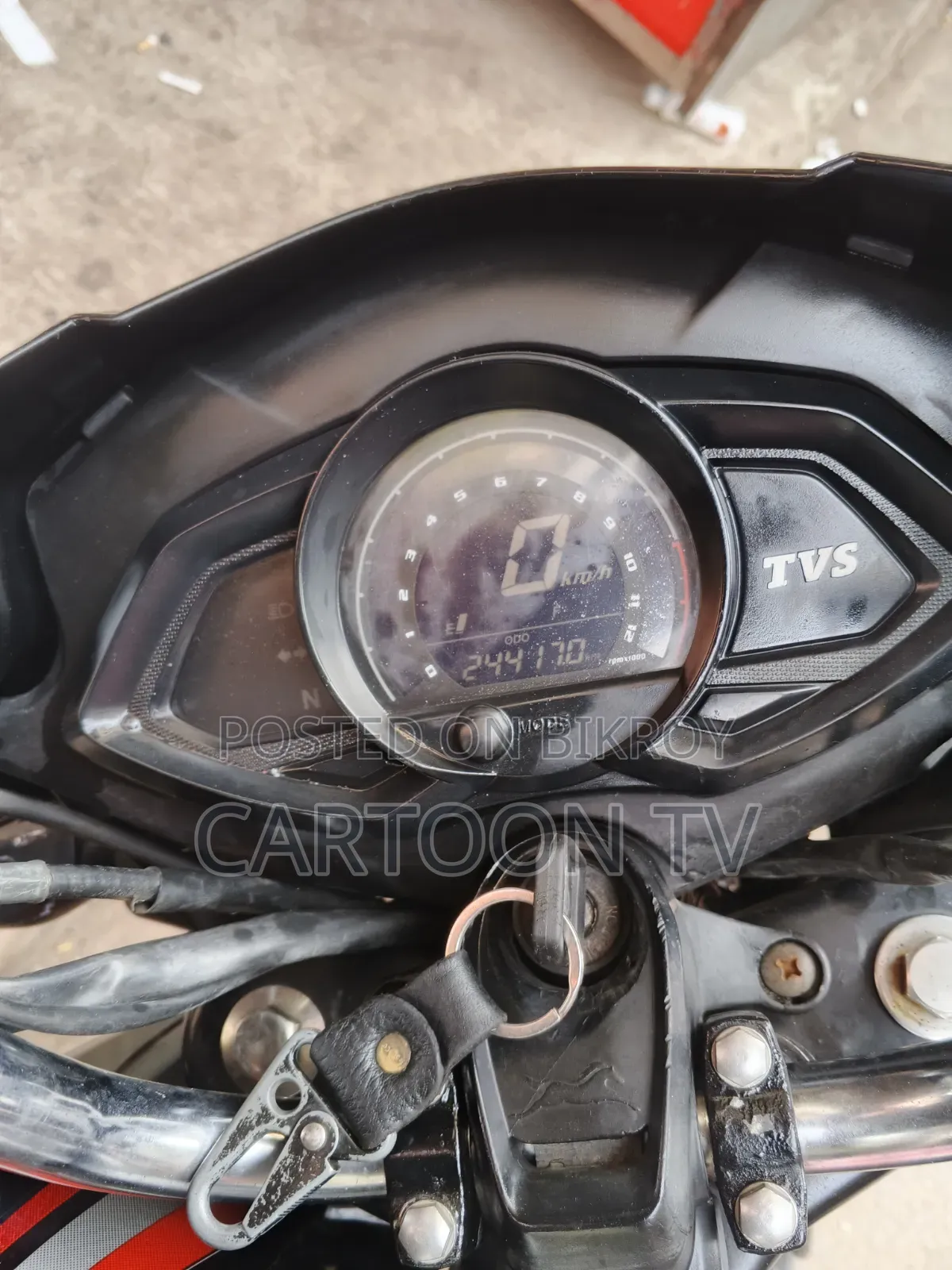 TVS Stryker 125 2018 Red