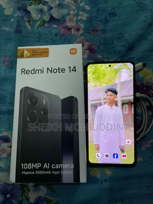 Xiaomi Redmi Note 14 4G 128 GB Black
