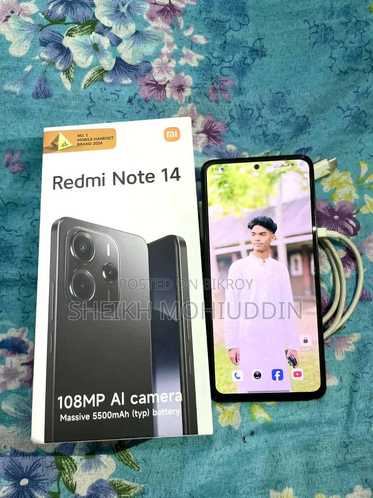Xiaomi Redmi Note 14 4G 128 GB Black