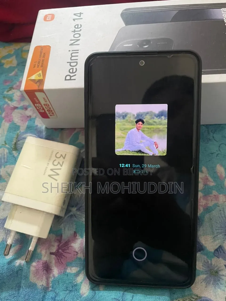 Xiaomi Redmi Note 14 4G 128 GB Black