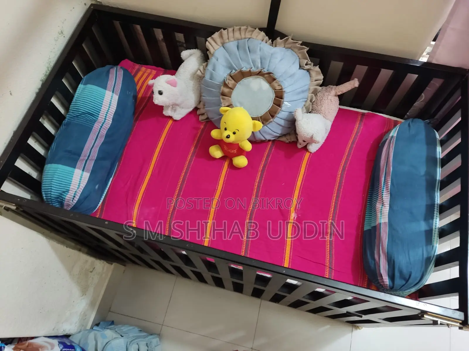 বেবি কট-বেড, চমৎকার কন্ডিশন, ঢাকা, নন্দীপাড়া
