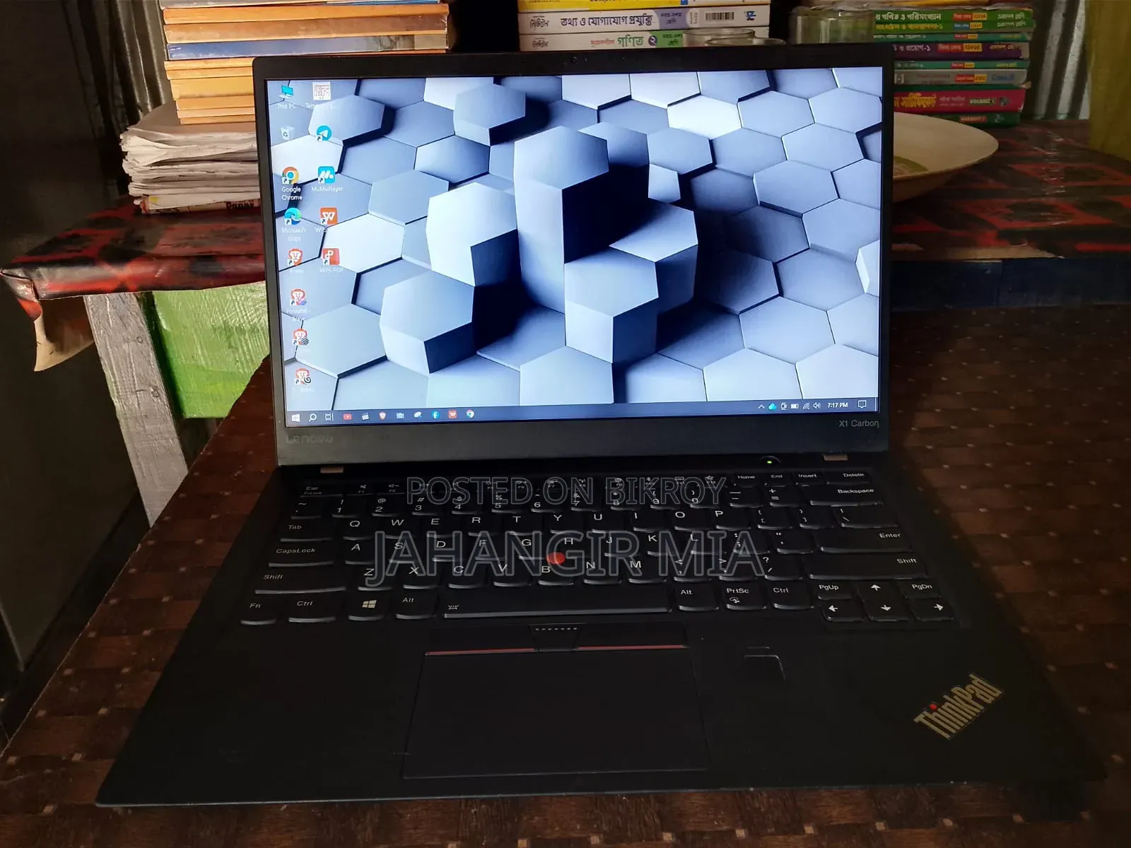 Laptop Lenovo ThinkPad X1 Carbon 16GB Intel Core I7 SSD 256GB
