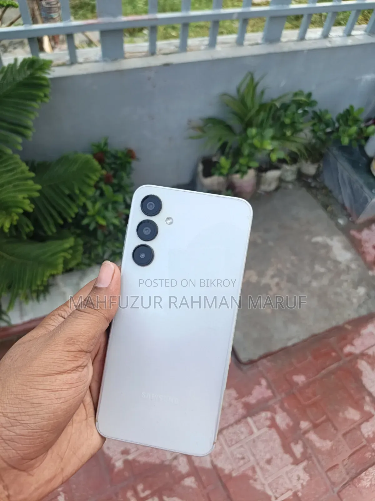 স্যামসাং গ্যালাক্সি এ১৬ ১২৮ জিবি সিলভার