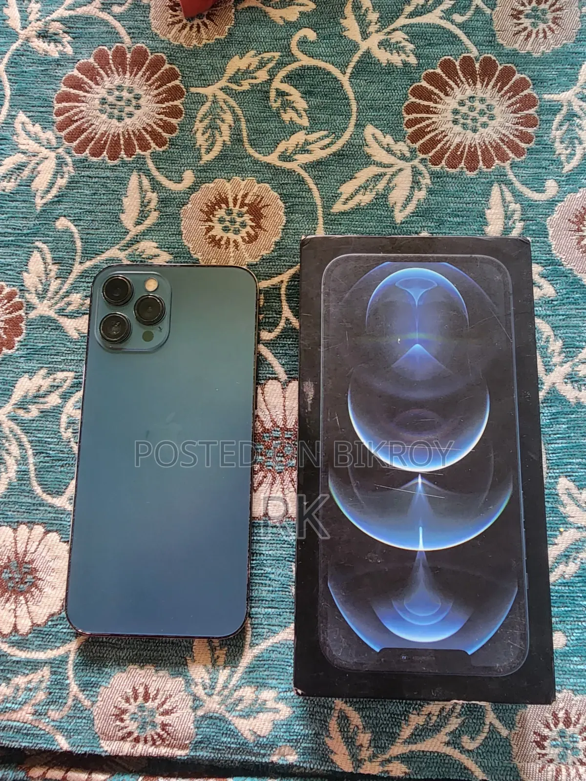 অ্যাপল আইফোন ১২ প্রো ম্যাক্স ২৫৬ জিবি ব্লু