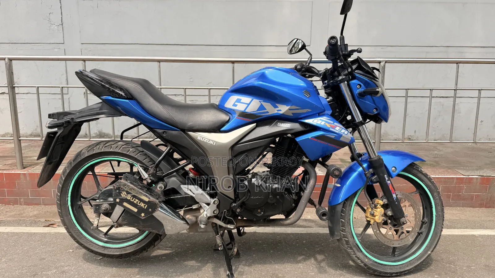 Suzuki Gixxer Monotone 2020 Blue