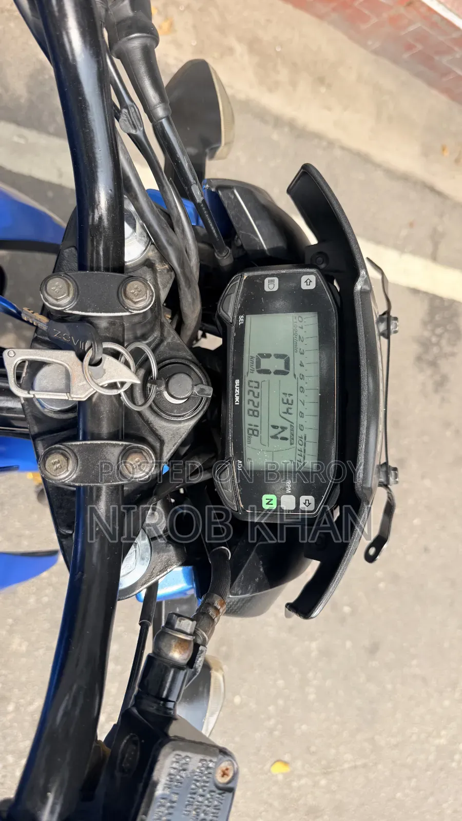 Suzuki Gixxer Monotone 2020 Blue