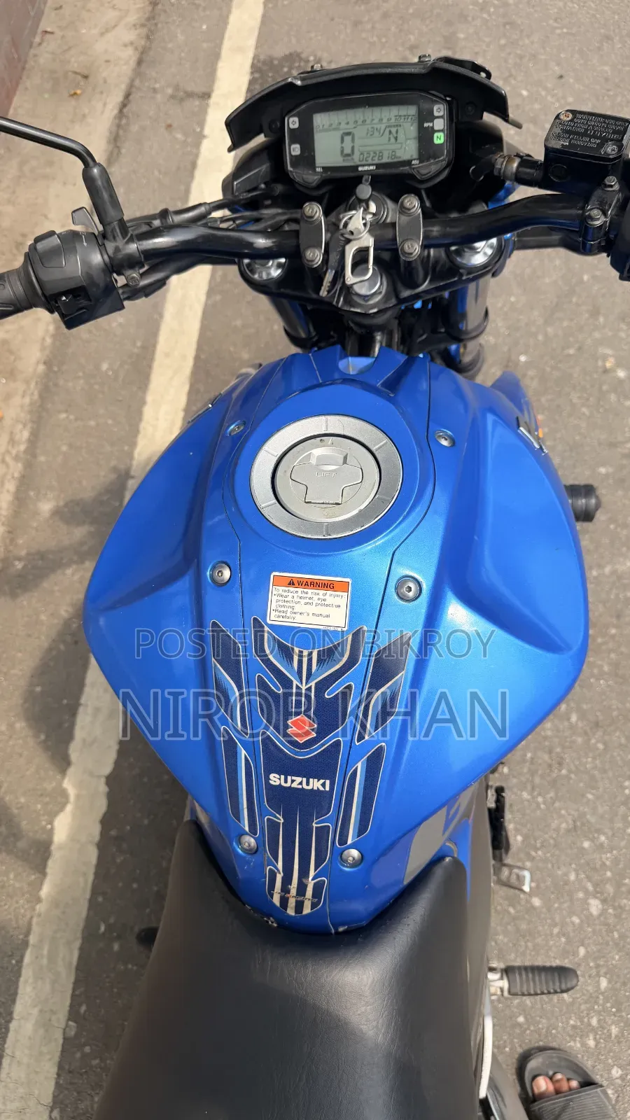 Suzuki Gixxer Monotone 2020 Blue