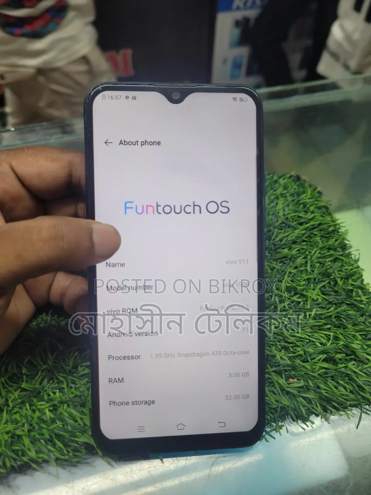 Vivo Y11 32 GB Blue