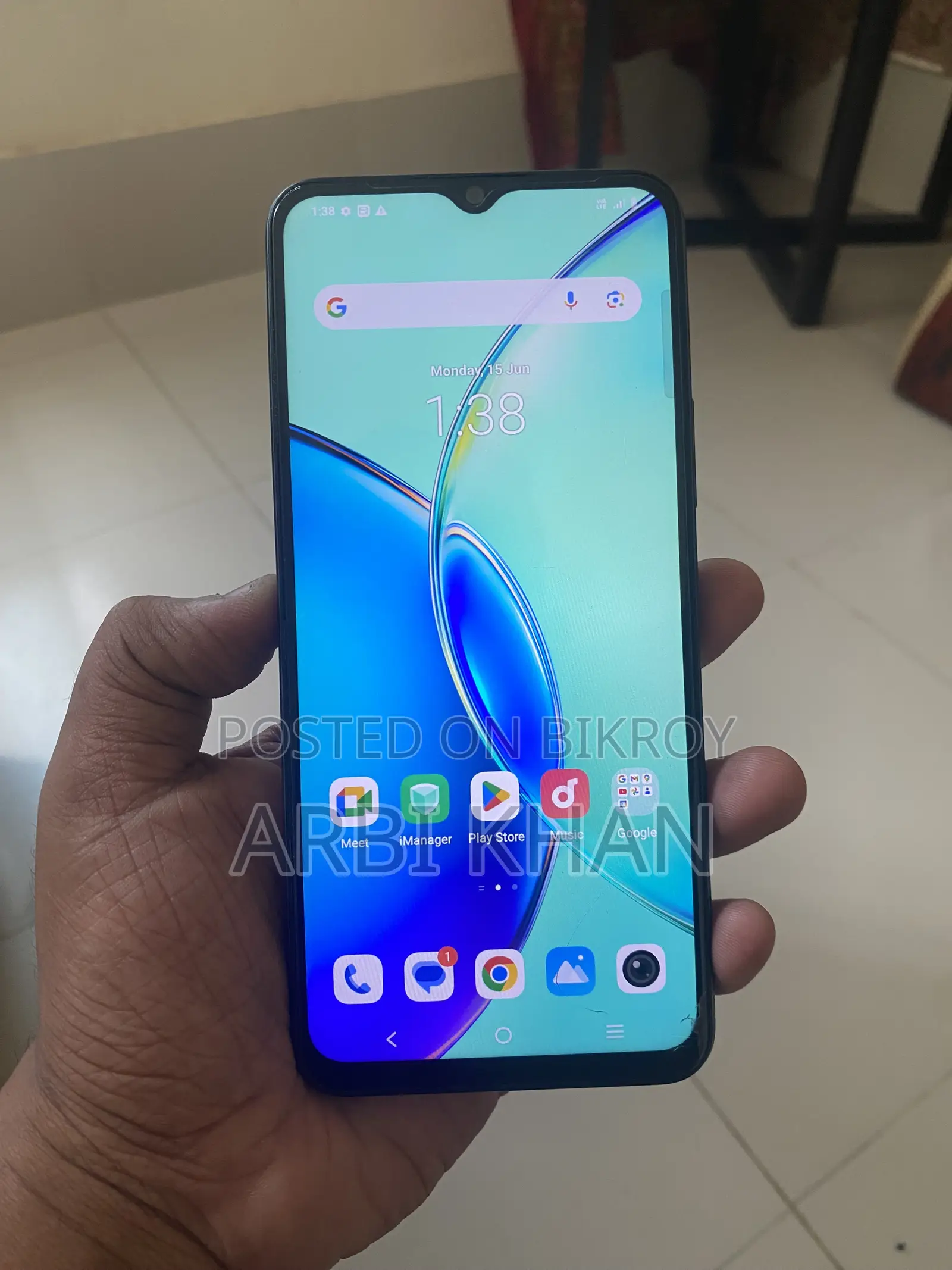 Vivo Y17s 128 GB Black