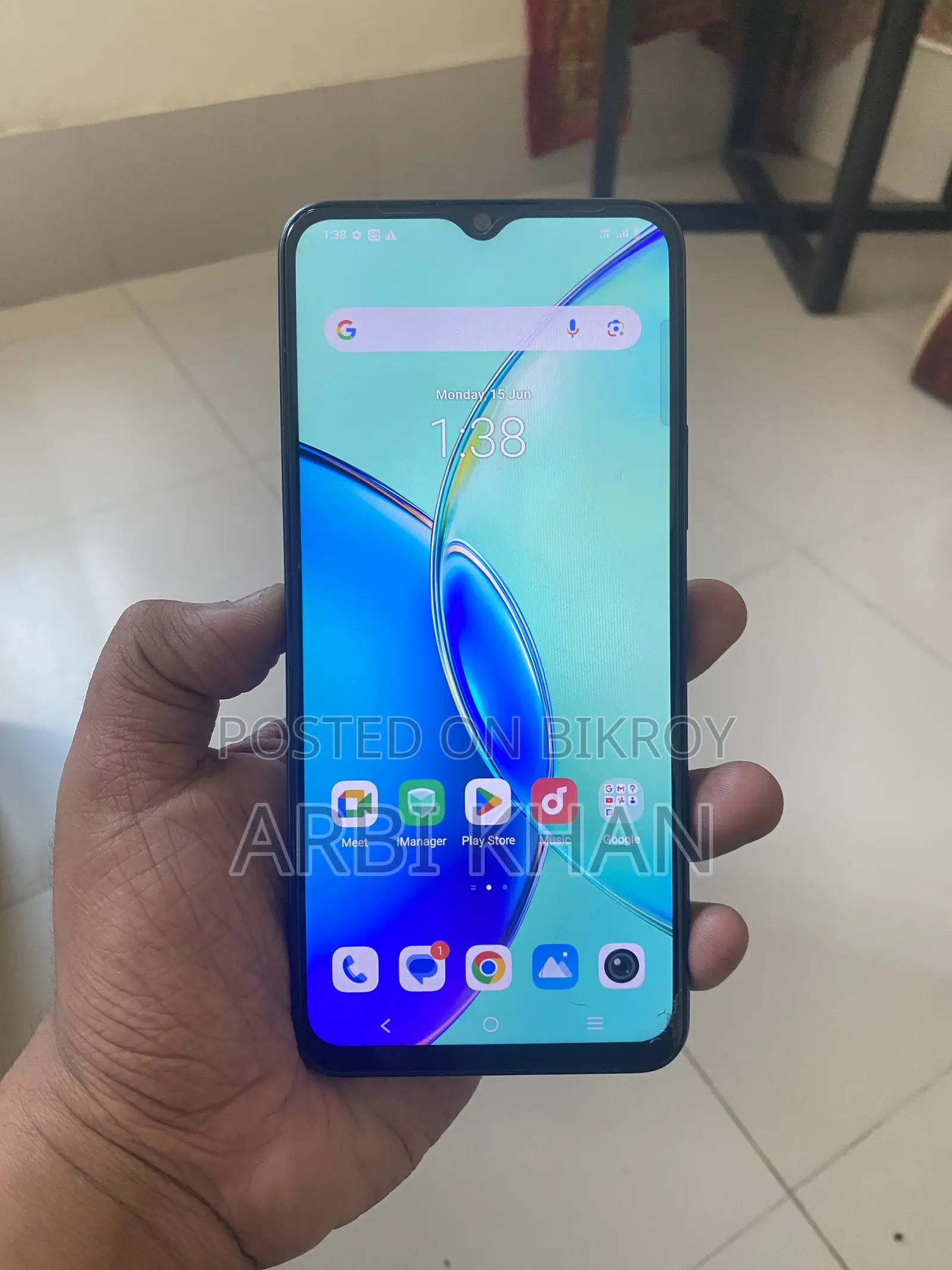 Vivo Y17s 128 GB Black