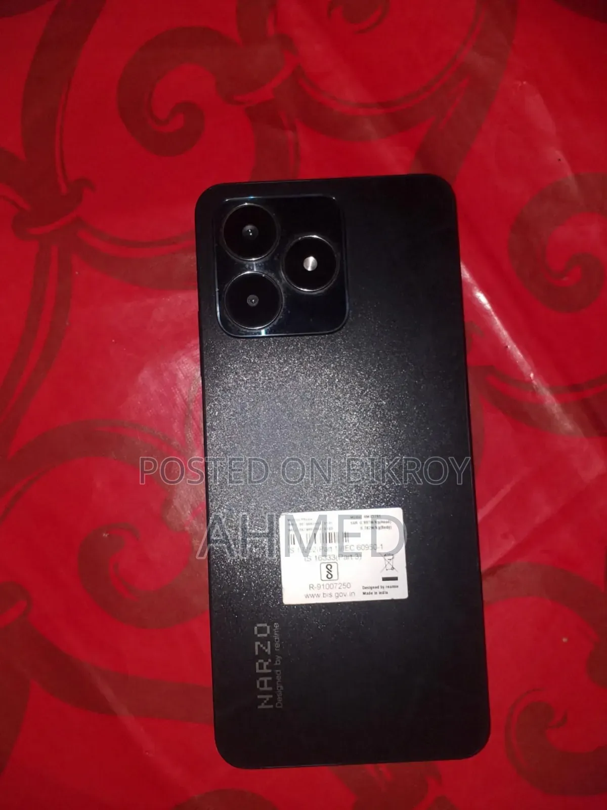 রিয়েলমি নারজো এন৫৩ ১২৮ জিবি কালো