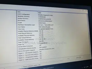Laptop Dell 4GB SSD 256GB