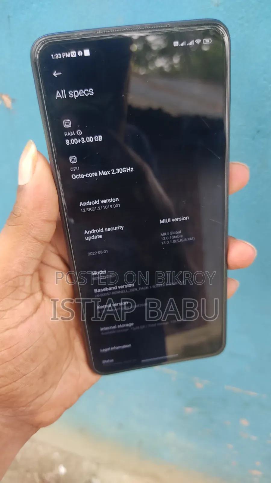 Xiaomi Poco X3 Pro 128 GB Blue