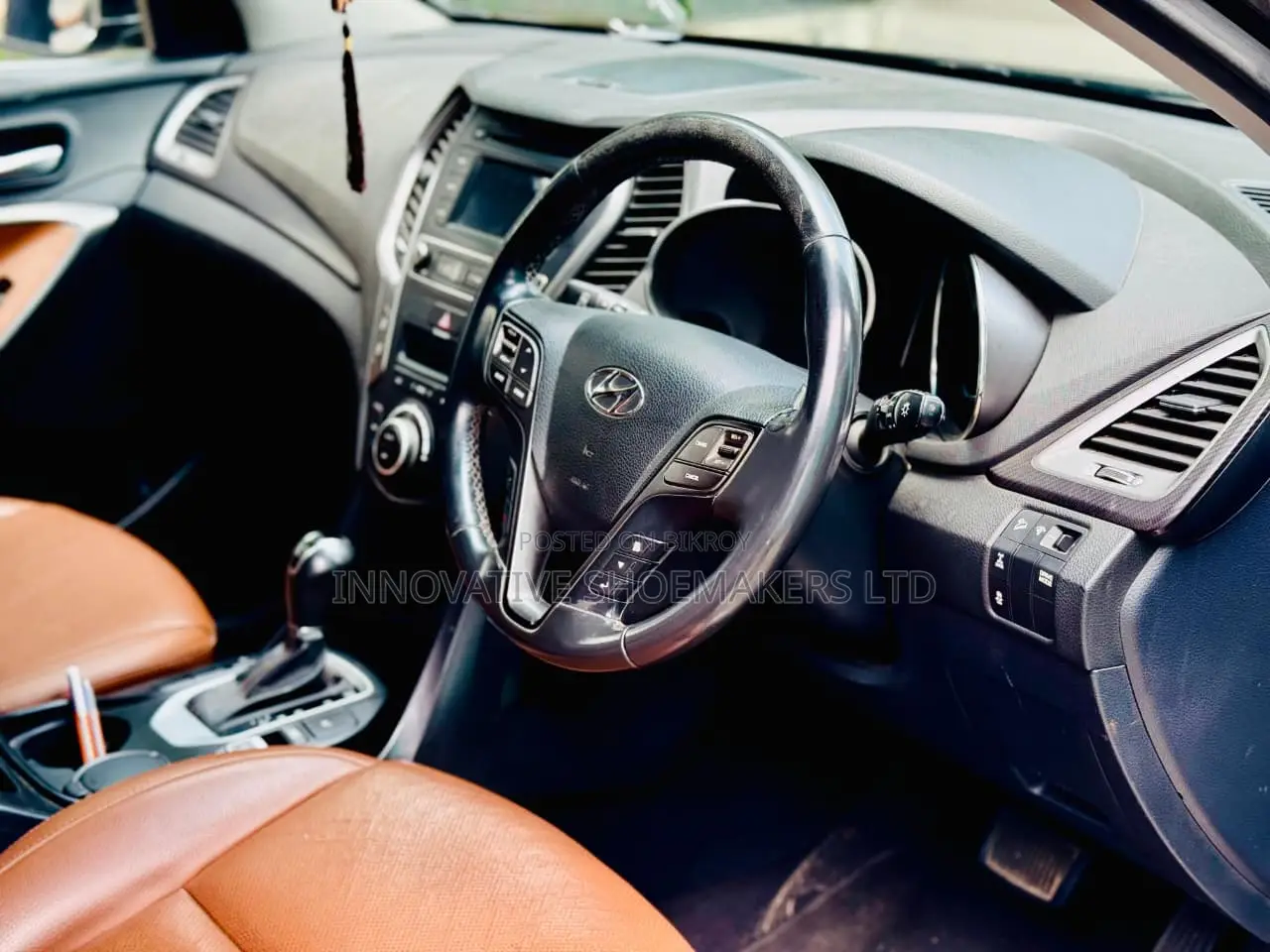 Hyundai Santa Fe 2016 Brown