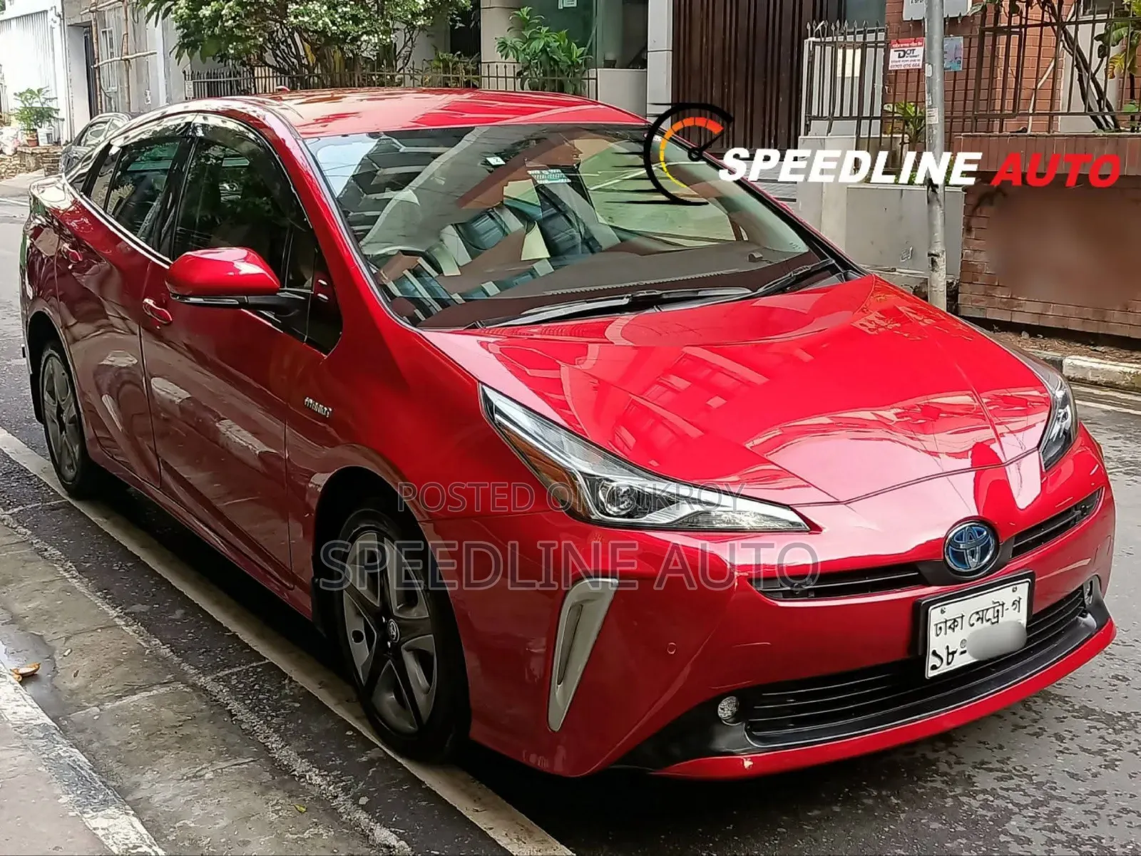 Toyota Prius 2019 Red