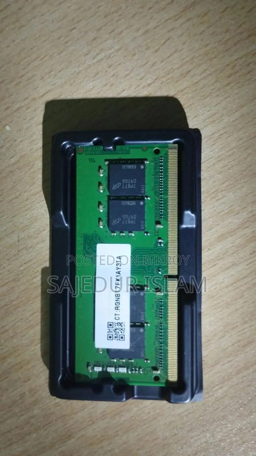 Laptop Ram 4gb Ddr3 (Used) For Sale