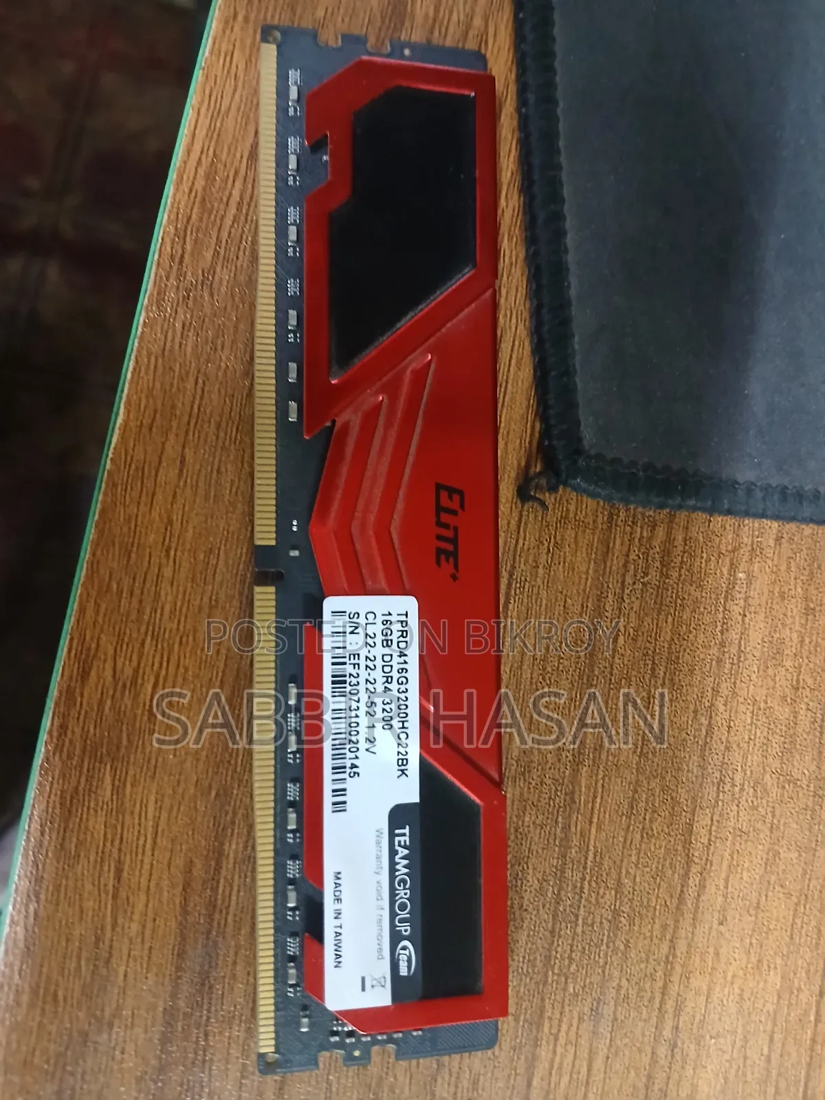 Ram 16GB DDR4