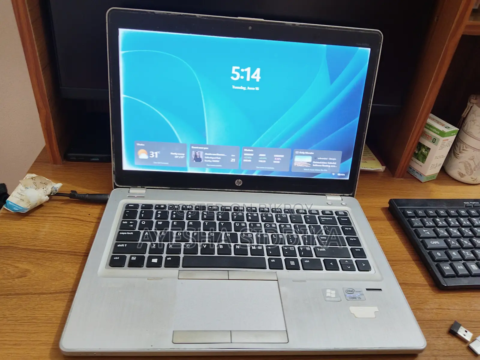 Laptop HP EliteBook Folio 9470M 8GB Intel Core I5 SSD 128GB