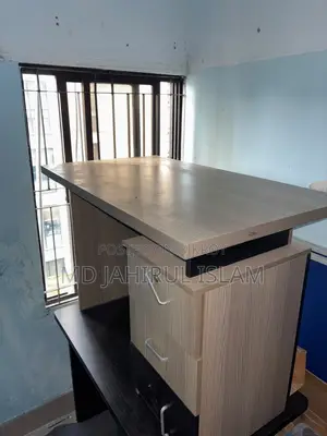 Office Table, Partition and Carpet