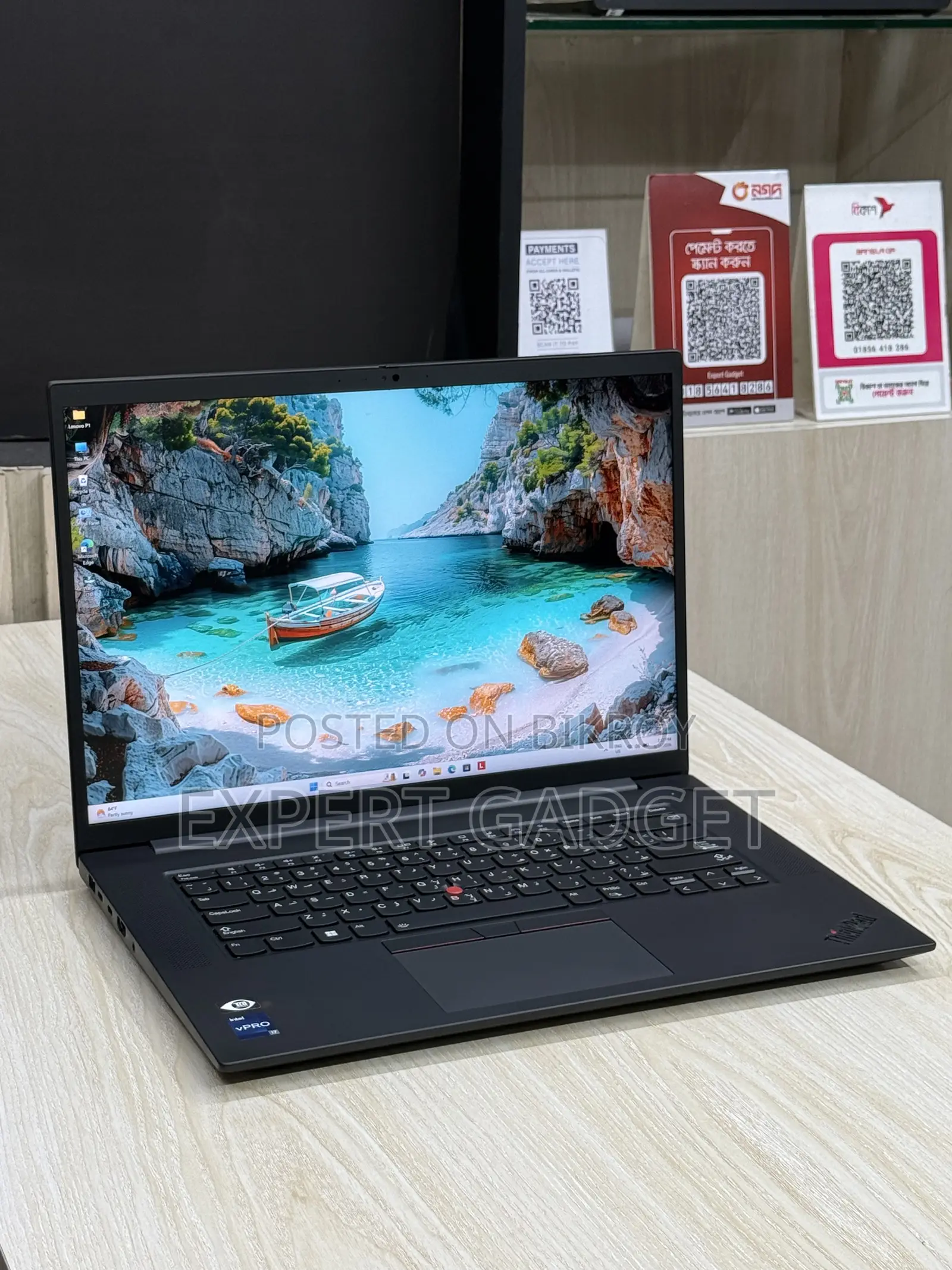 Laptop Lenovo ThinkPad P1 Gen4 32GB Intel Core i7 SSD 512GB