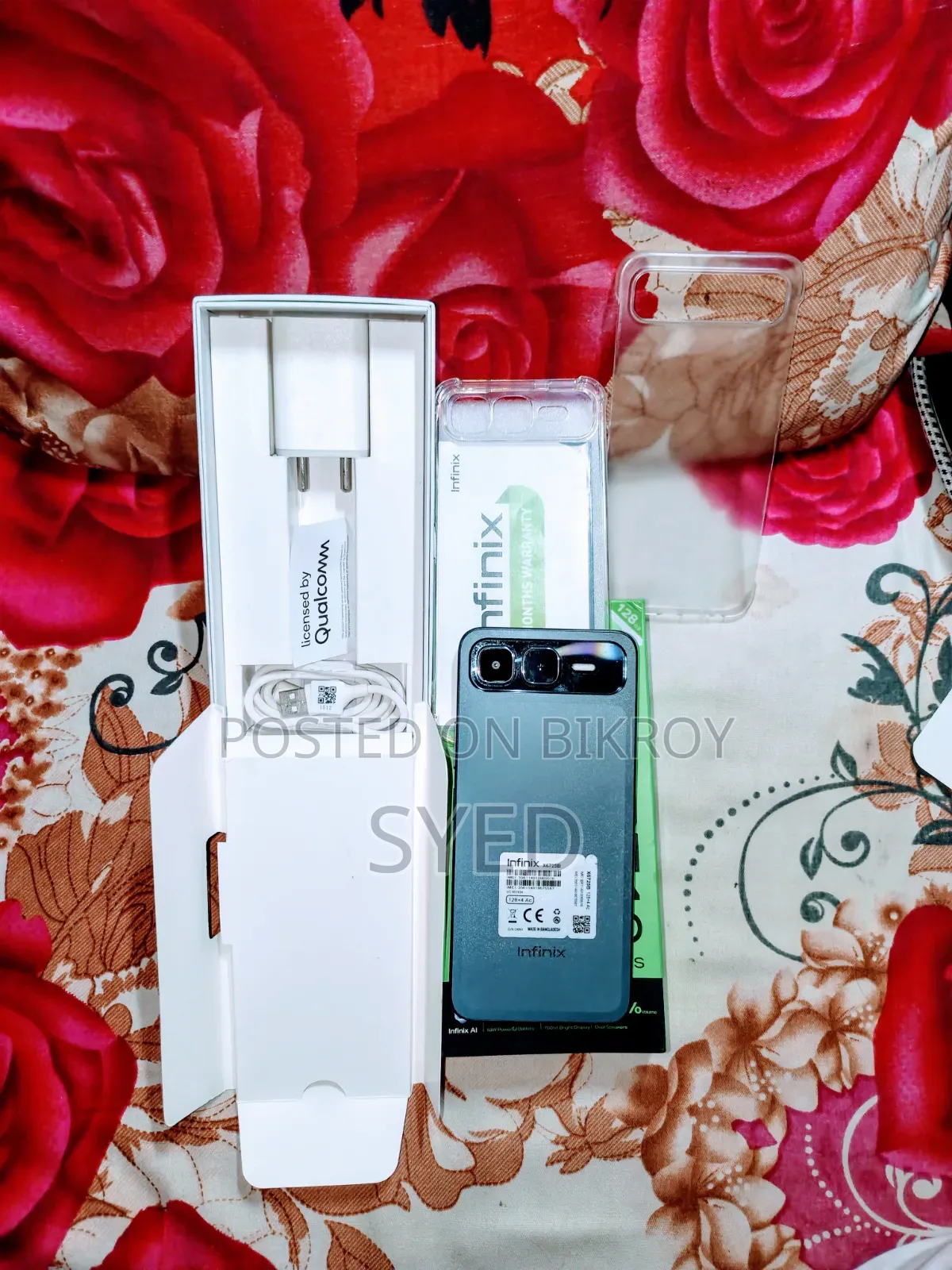 ইনফিনিক্স স্মার্ট ১০ প্লাস ১২৮ জিবি ব্ল্যাক
