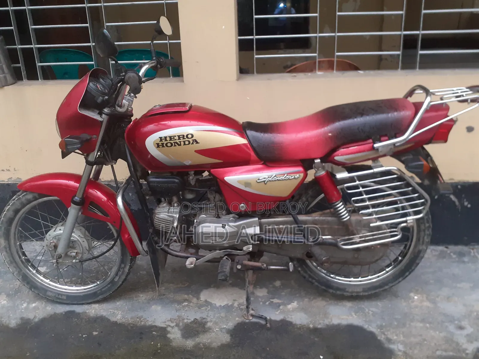 Hero Splendor Plus 2008 Red