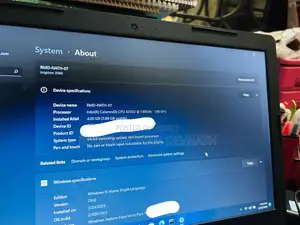Laptop Dell 4GB SSD 256GB