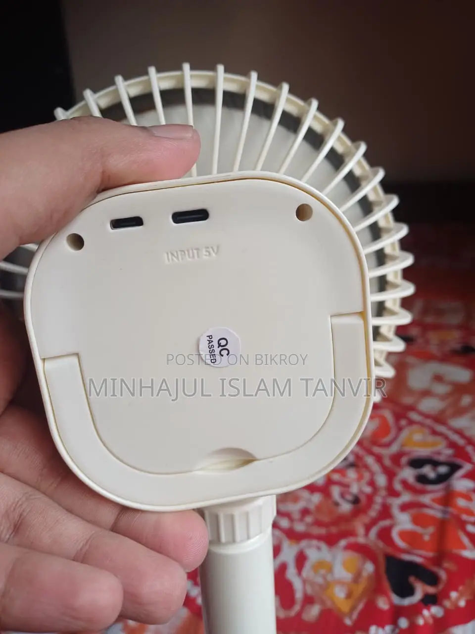 রিচার্জেবল ওয়ালটন নতুন ডেস্ক ফ্যান