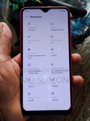 Oppo R17 128 GB Red