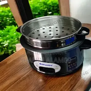 Miyako Double Pot Rice Cooker, (ASL-1180-KND-SS)
