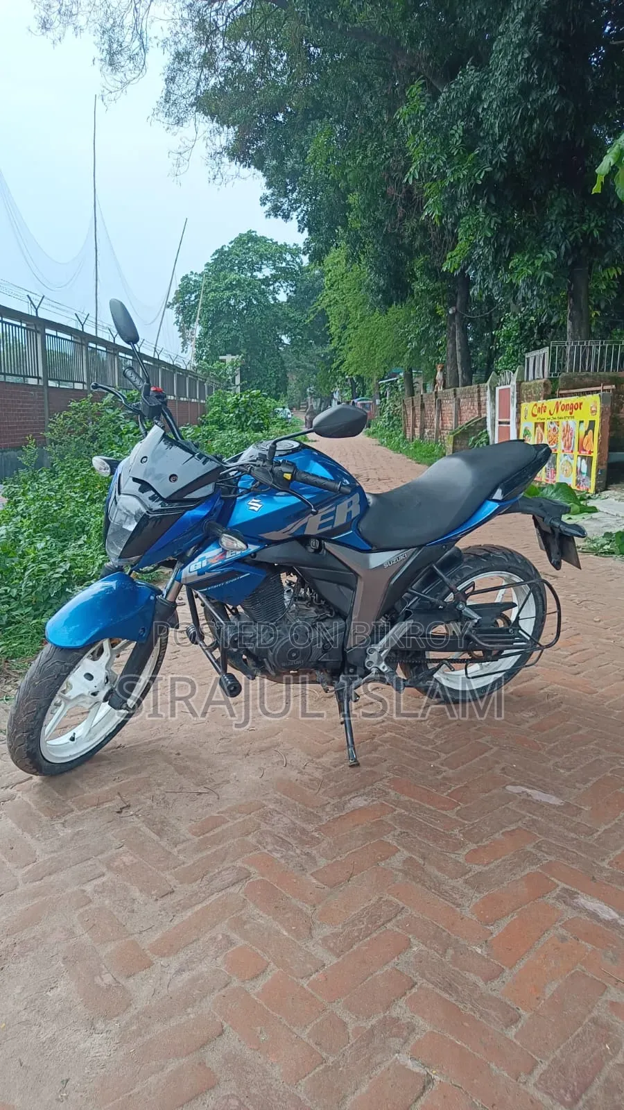 Suzuki Gixxer Monotone 2017 Blue
