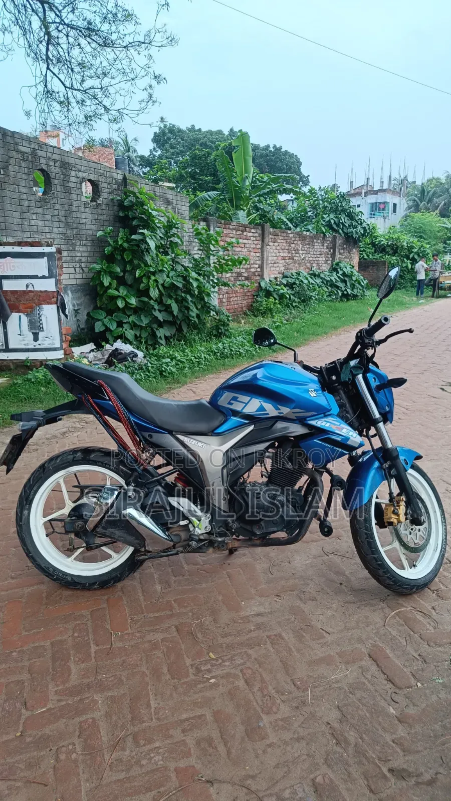 Suzuki Gixxer Monotone 2017 Blue