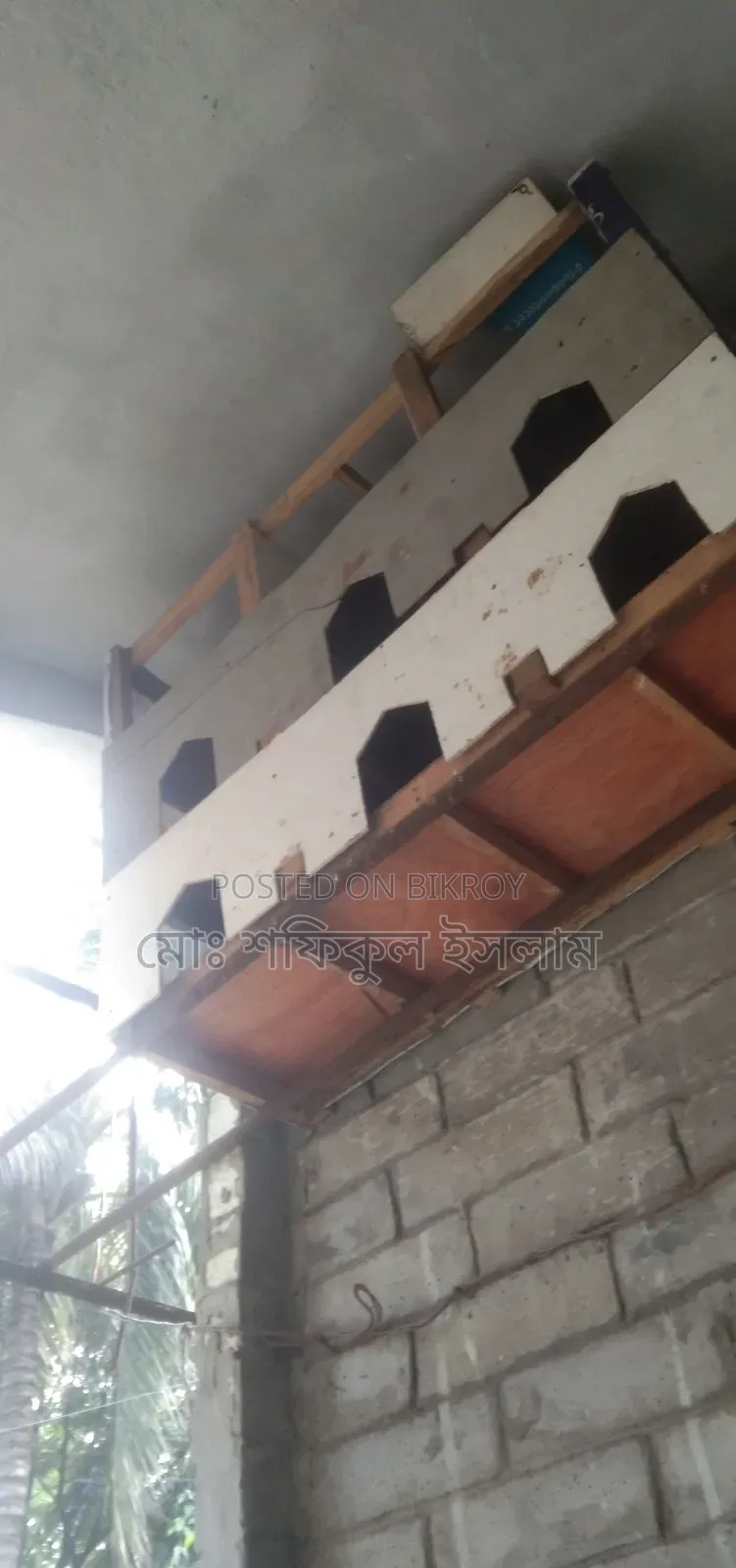 কবুতরের খোপ বিক্রি করা হবে