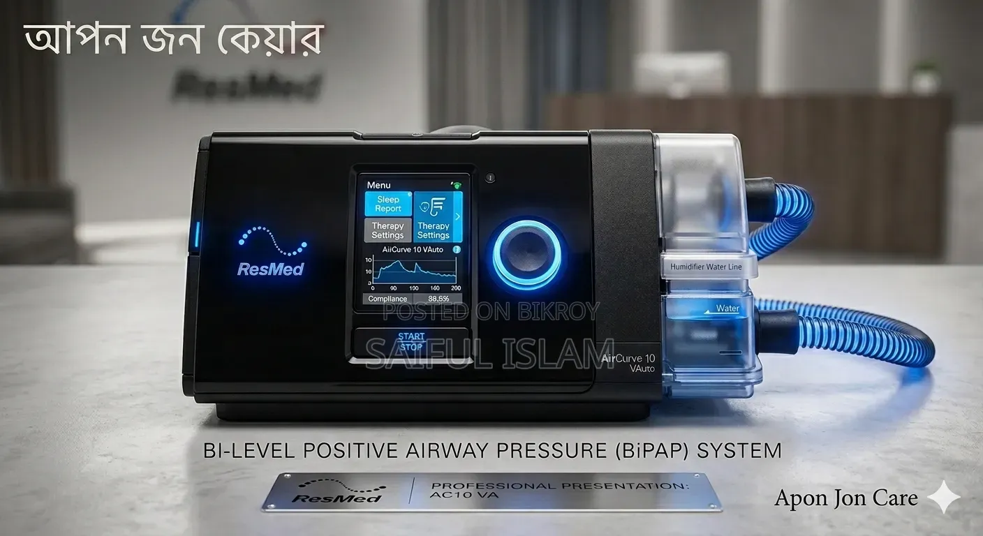 Bipap মেশিন দাম ঢাকা | Resmed St বিক্রি ভাড়া | Copd