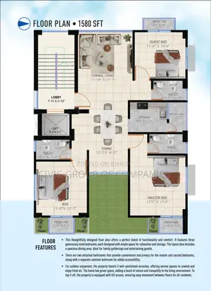 Furnished 3-bedroom Apartment in Dhaka, Bashundhara for sale