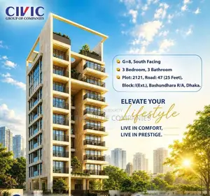 Furnished 3-bedroom Apartment in Dhaka, Bashundhara for sale