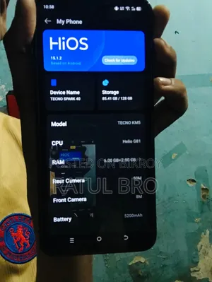 Tecno Spark 40 128 GB Black