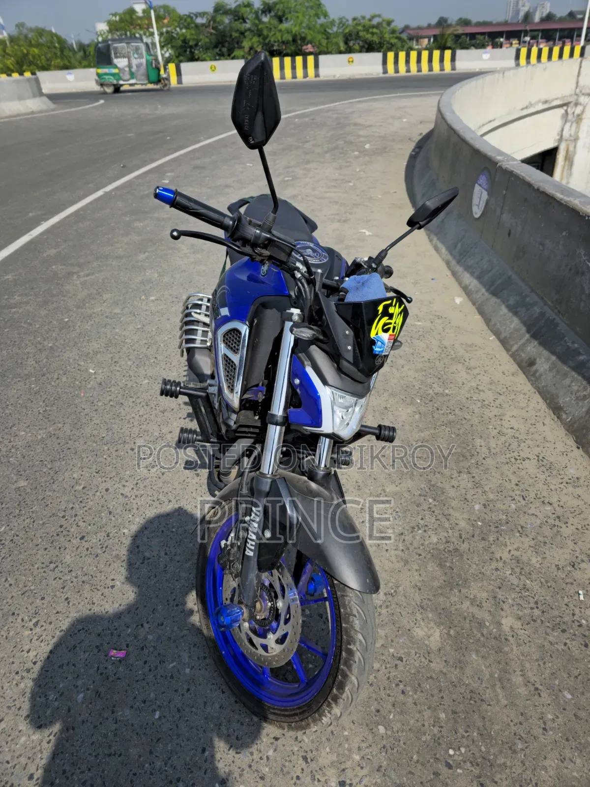 New Yamaha FZ 2025 Blue