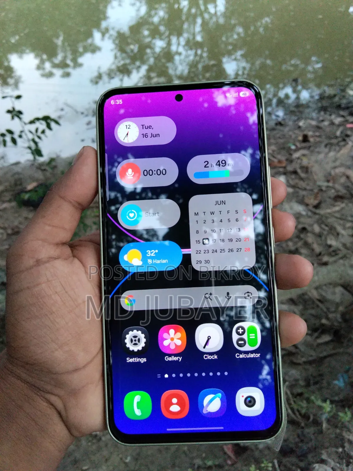 New Samsung Galaxy A54 5G 256 GB Green