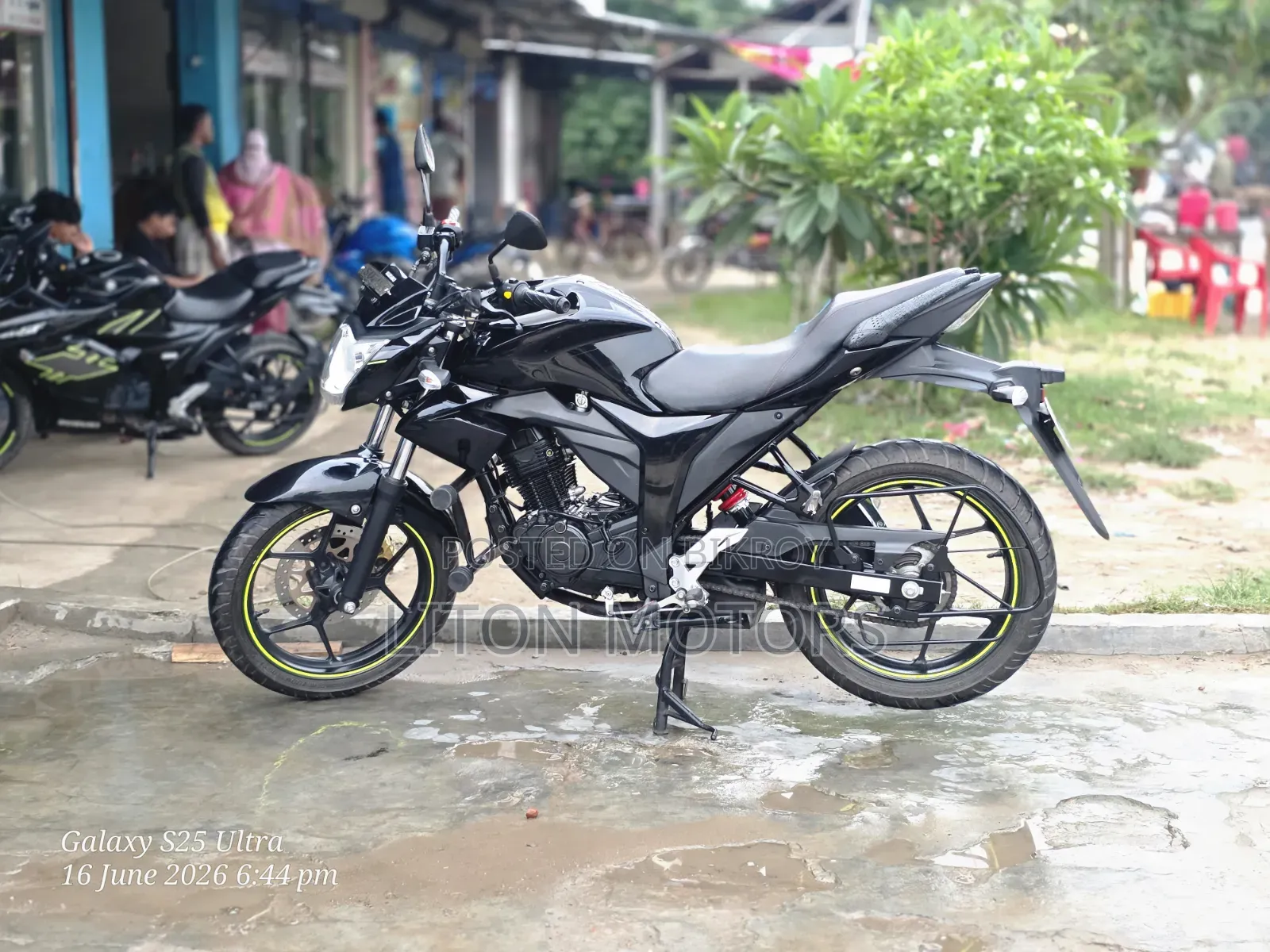 New Suzuki Gixxer Monotone 2026 Black
