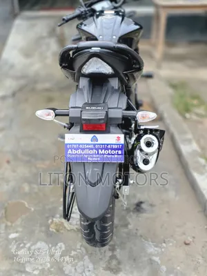 New Suzuki Gixxer Monotone 2026 Black
