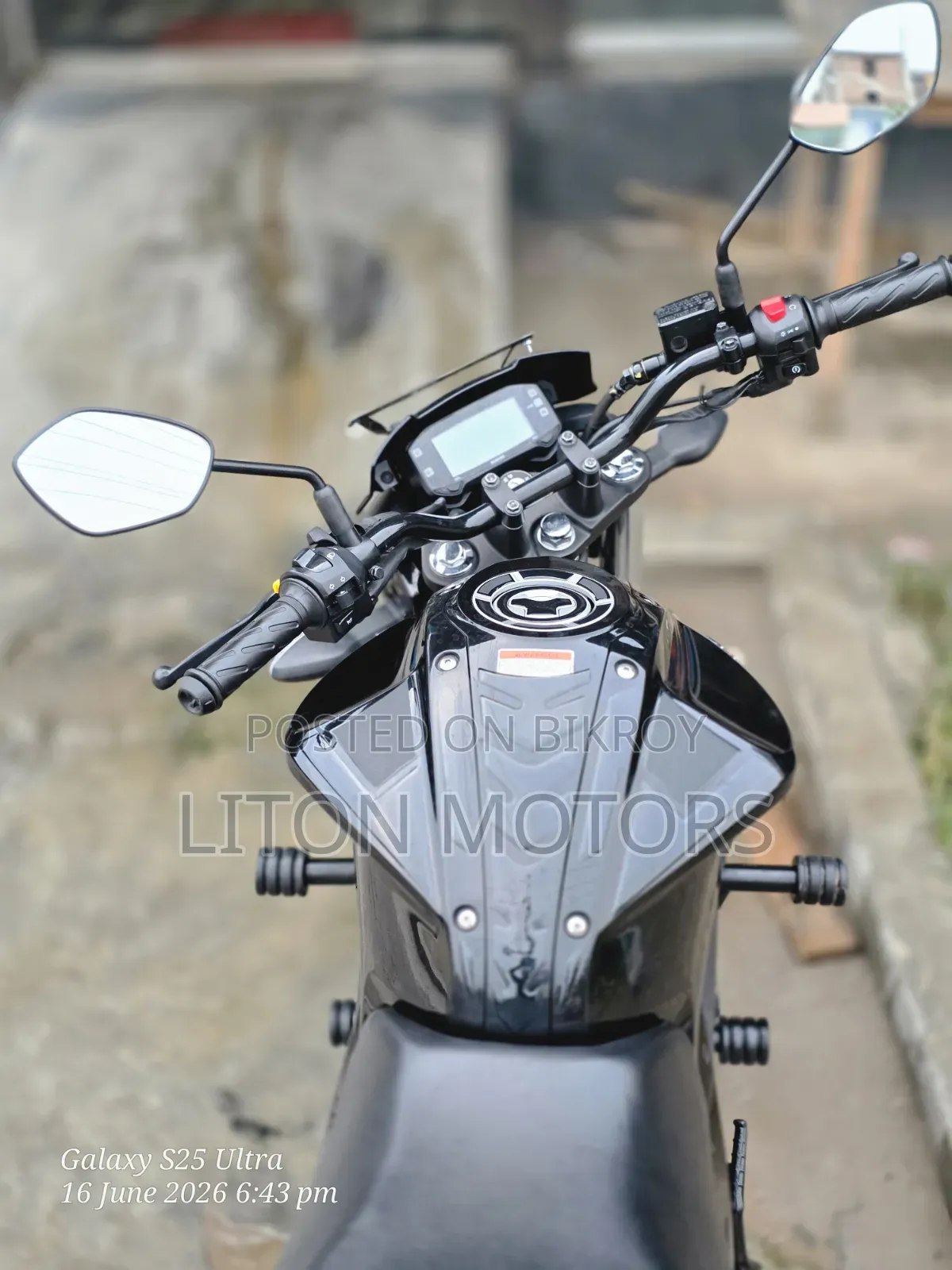 New Suzuki Gixxer Monotone 2026 Black