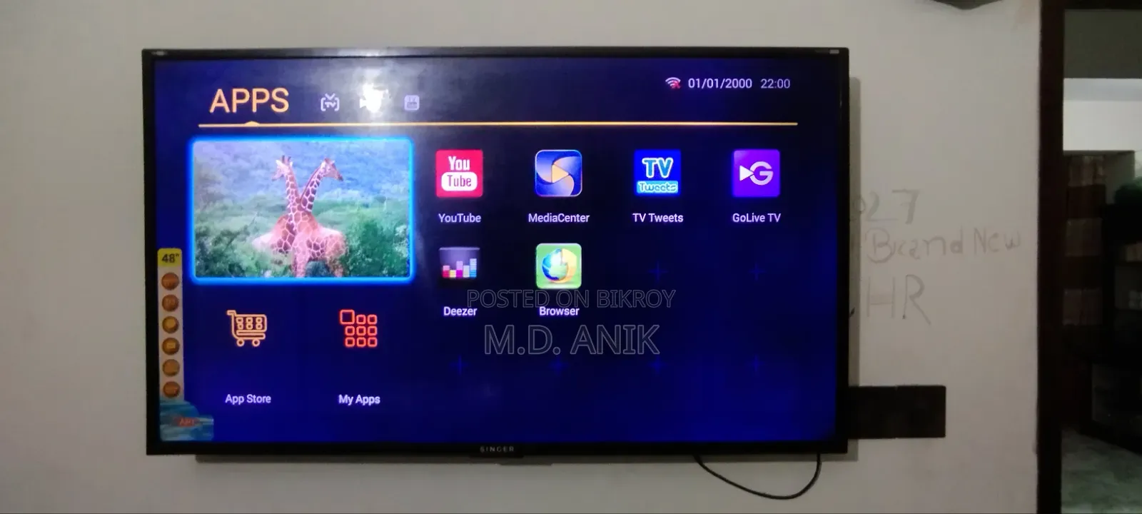 Singer 48" Television