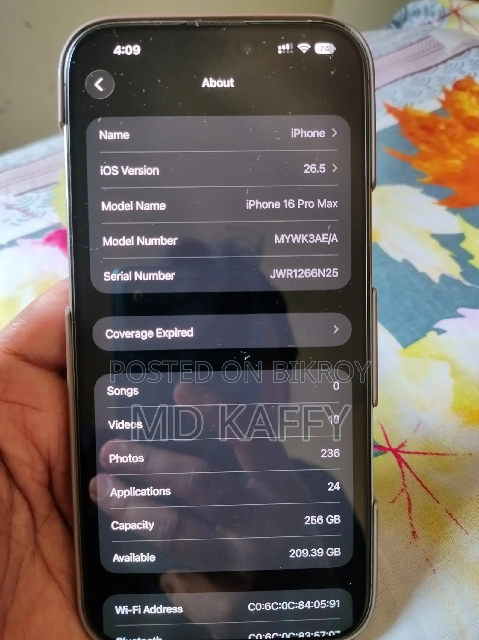 Apple iPhone 16 Pro Max 256 GB