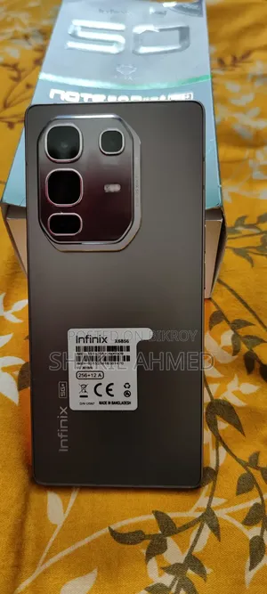 ইনফিনিক্স নোট ৫০ প্রো+ ২৫৬ জিবি গ্রে